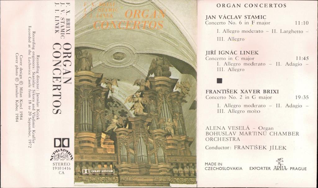 Organ concertos; 