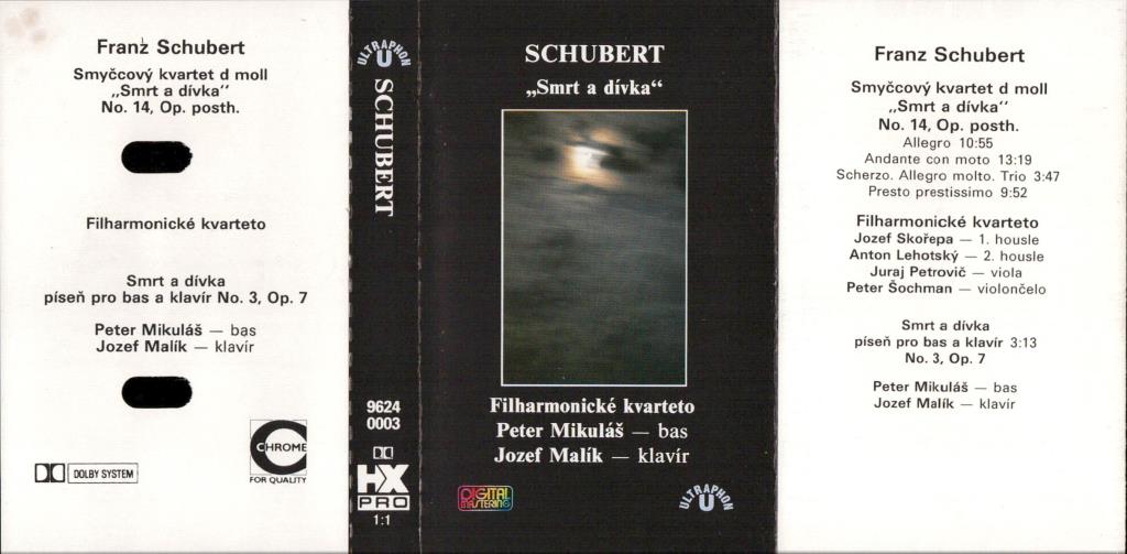 Schubert - Smrt a dívka; 