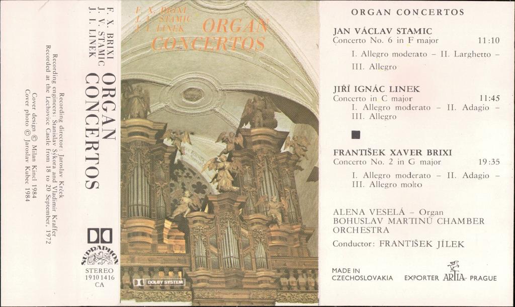 Organ concertos; 