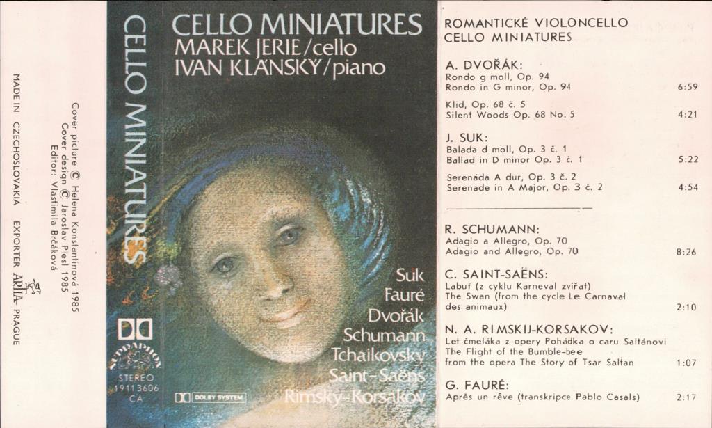 Cello miniatures; 