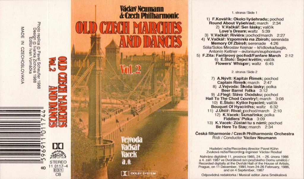 Old Czech Marches and Dances; 