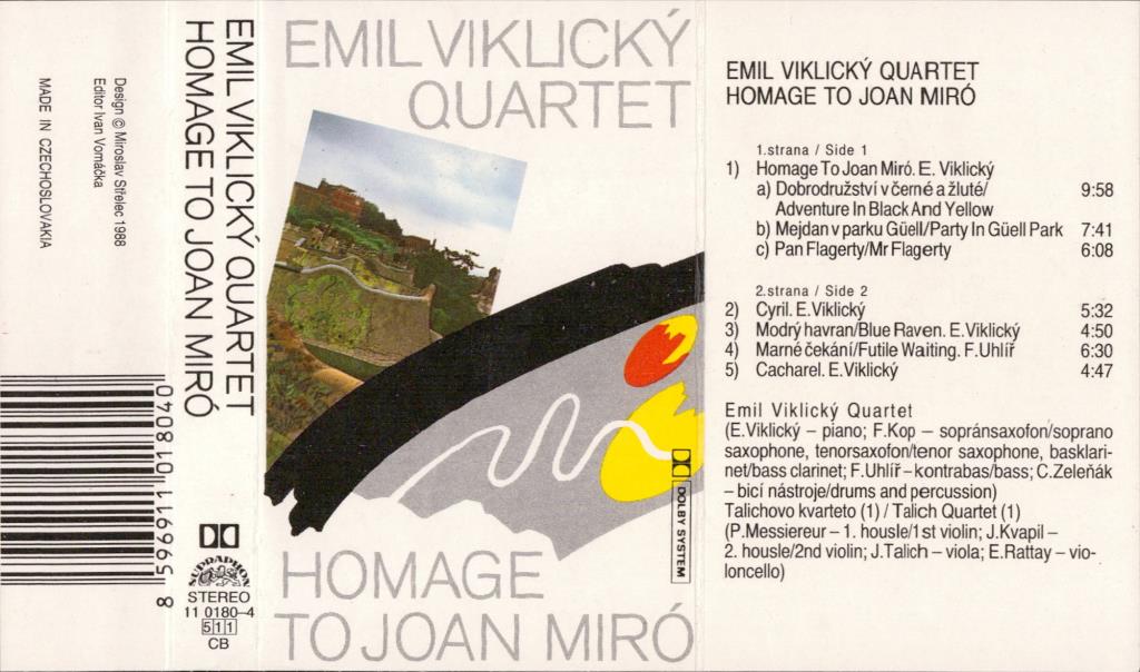Homage to Joan Miró, Quartet; 