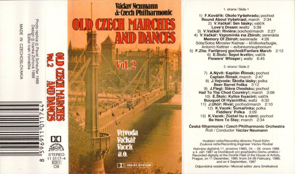 Old Czech marches and dances vol. 2; 