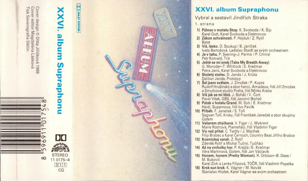 XXVI. Album Supraphonu; 