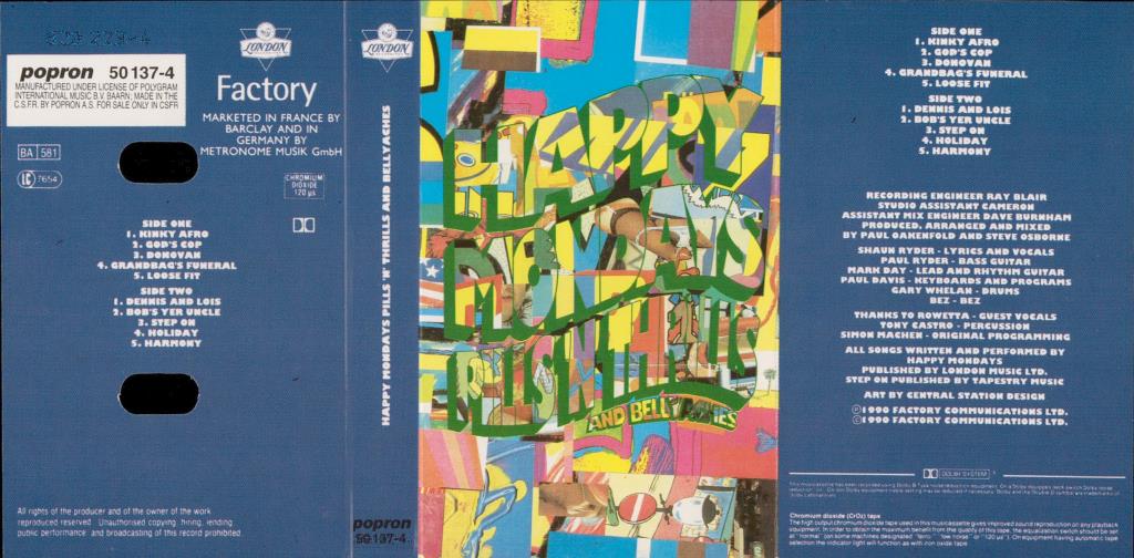 Happy Mondays Pills 'n Thrills and Belly yacers; 
