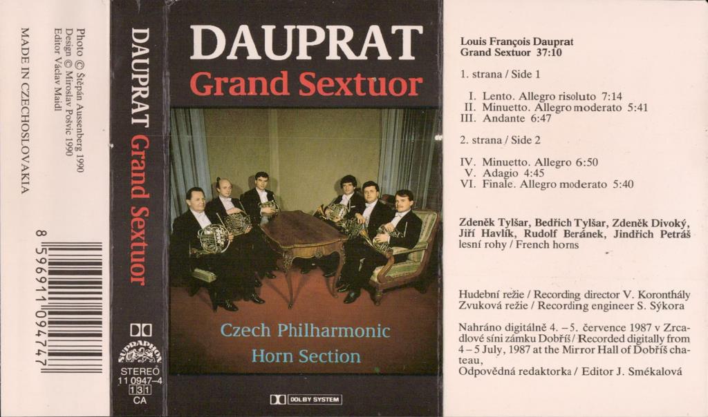 Dauprat - Grand sextuor; 
