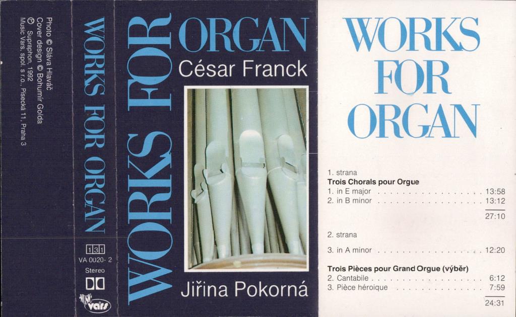 Works for organ; 