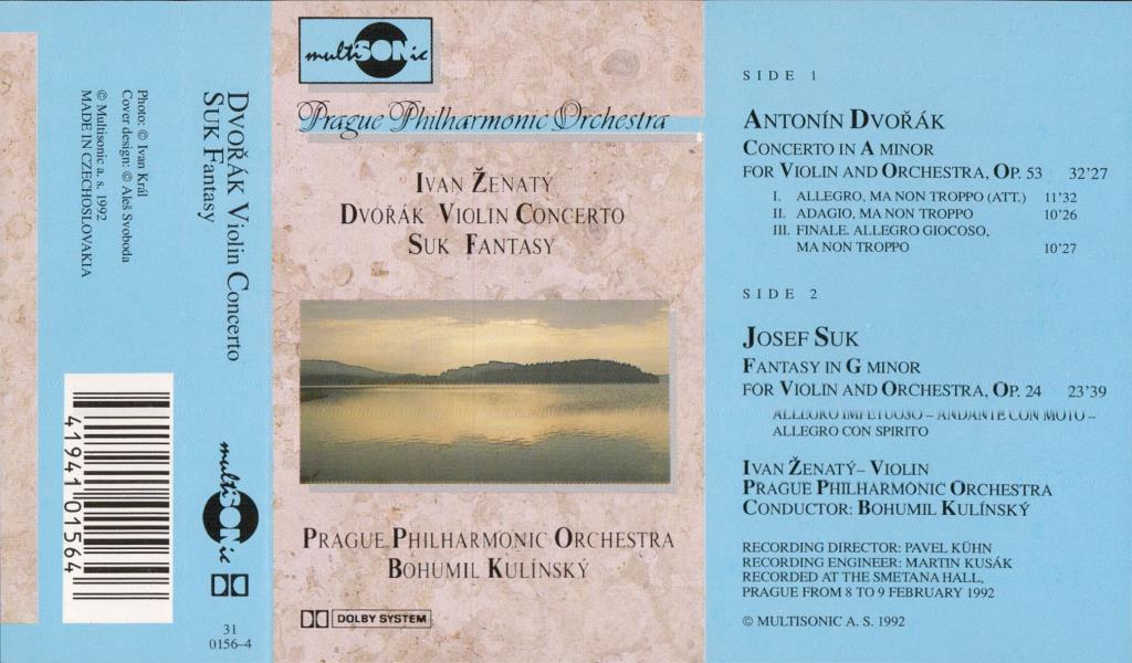 Violin concerto/ Fantasy; 