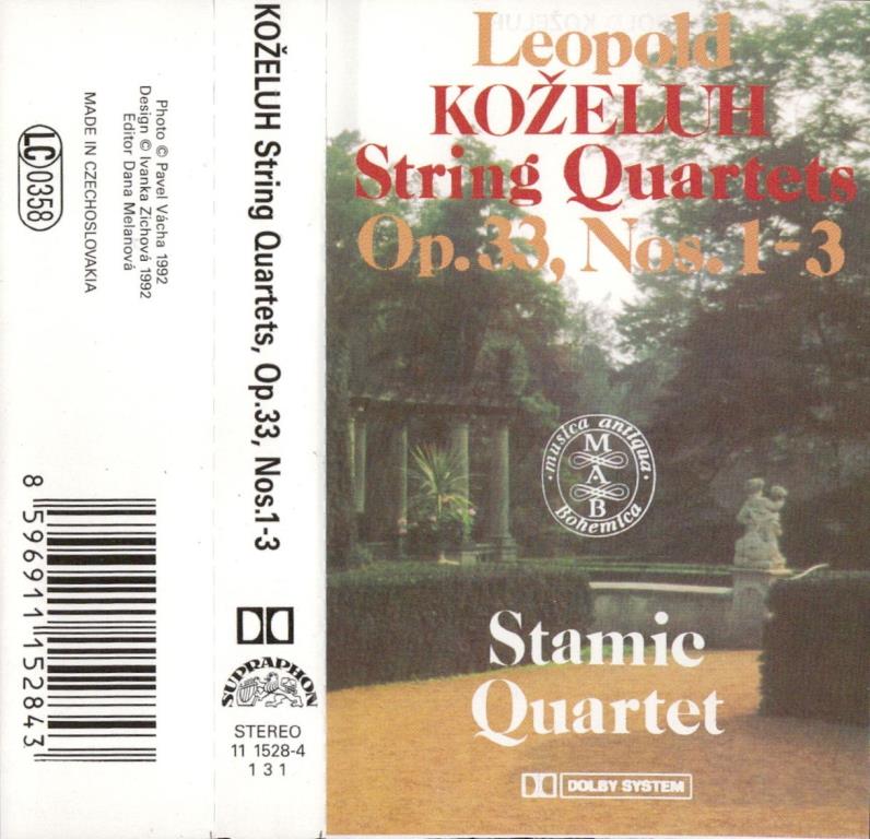 Stamic Quartet; 