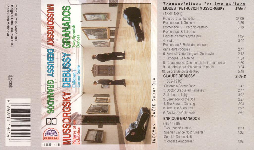 Mussorgsy Debussy granados; 