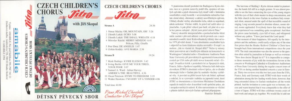 Czech children's chorus with Jiří Skopal; 