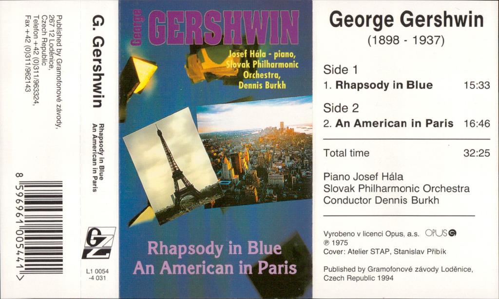 Rhapsody in Blue An American in Paris; 