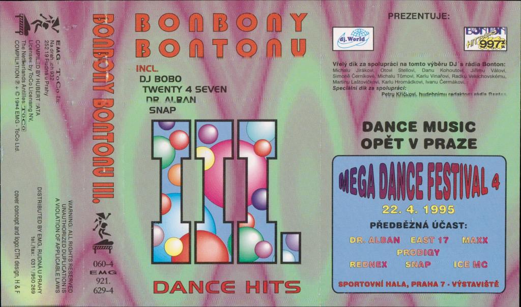 Bonbony bontony - Dance hits; 