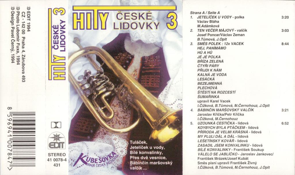 Hity České lidovky 3; 