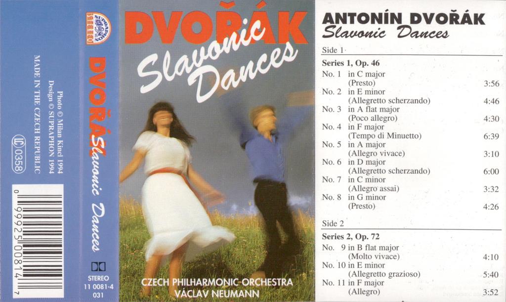 Dvořák - Slavonic dances; 