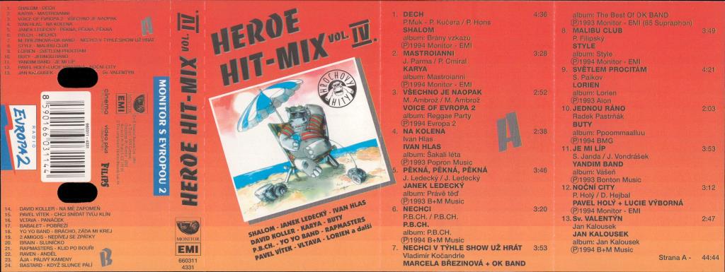 Heroe hit - mix vol. IV.; 