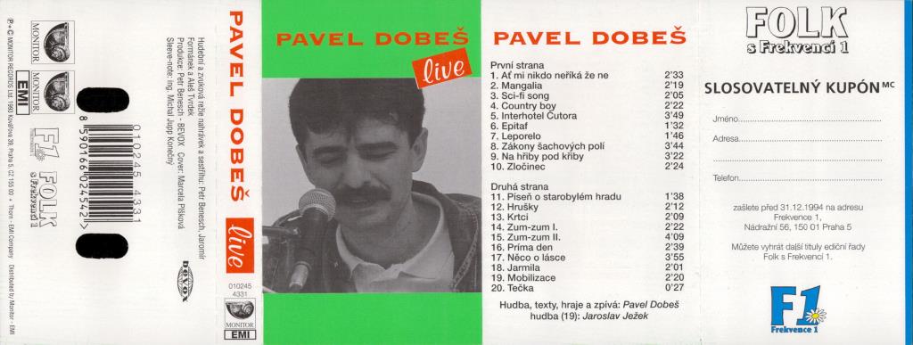 Pavel Dobeš Live; 