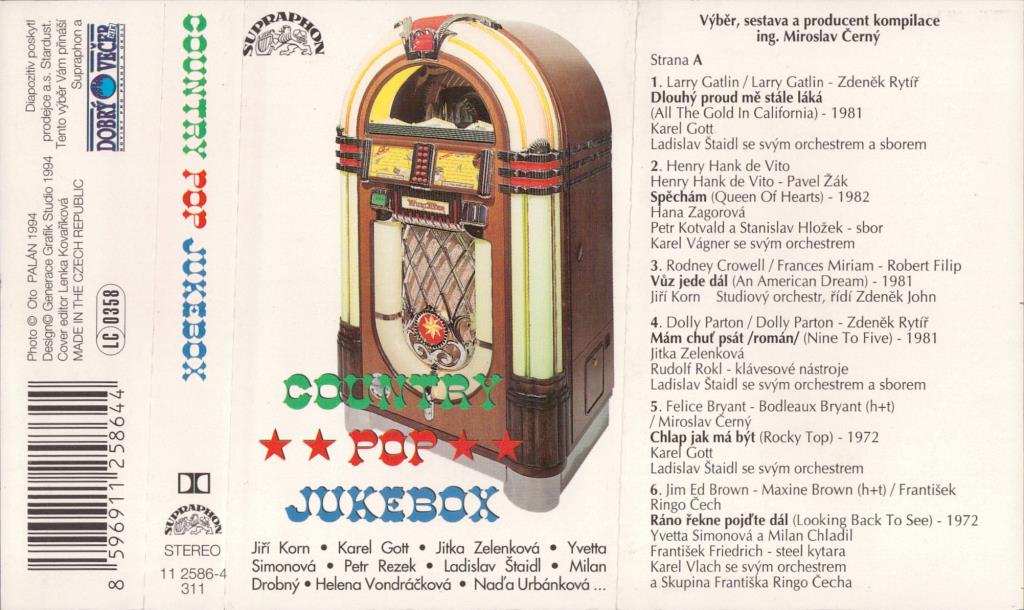 Country pop jukebox; 