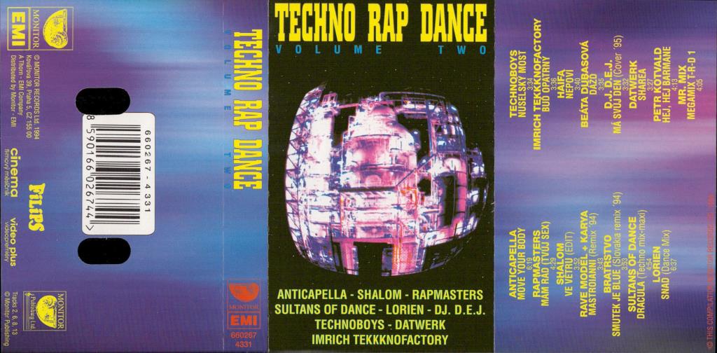 Techno rap dance volume two; 