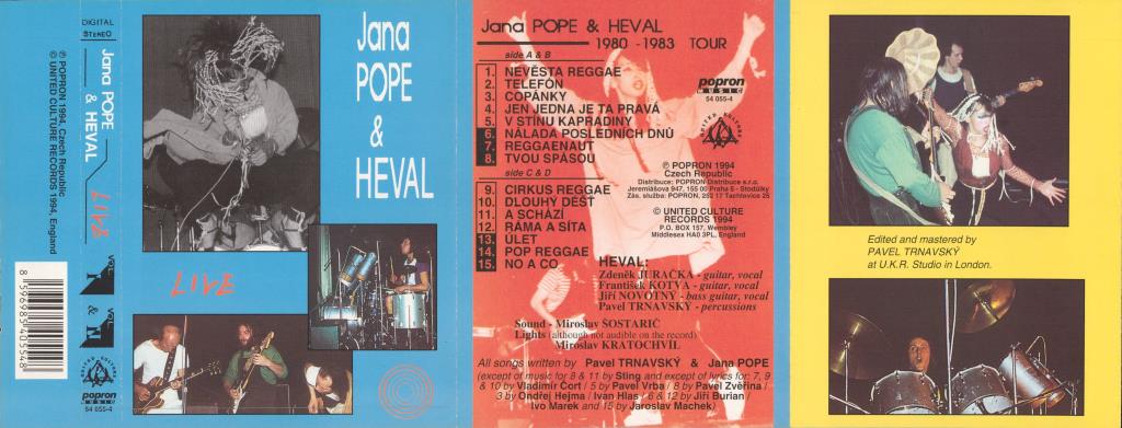 Jana Pope & Heval live; 