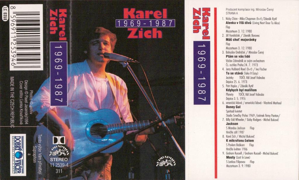 Karel Zich 1969 - 1987; 