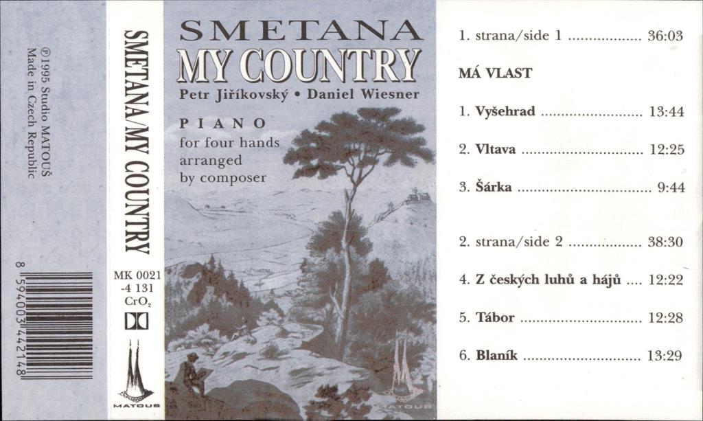 B.Smetana My country; 