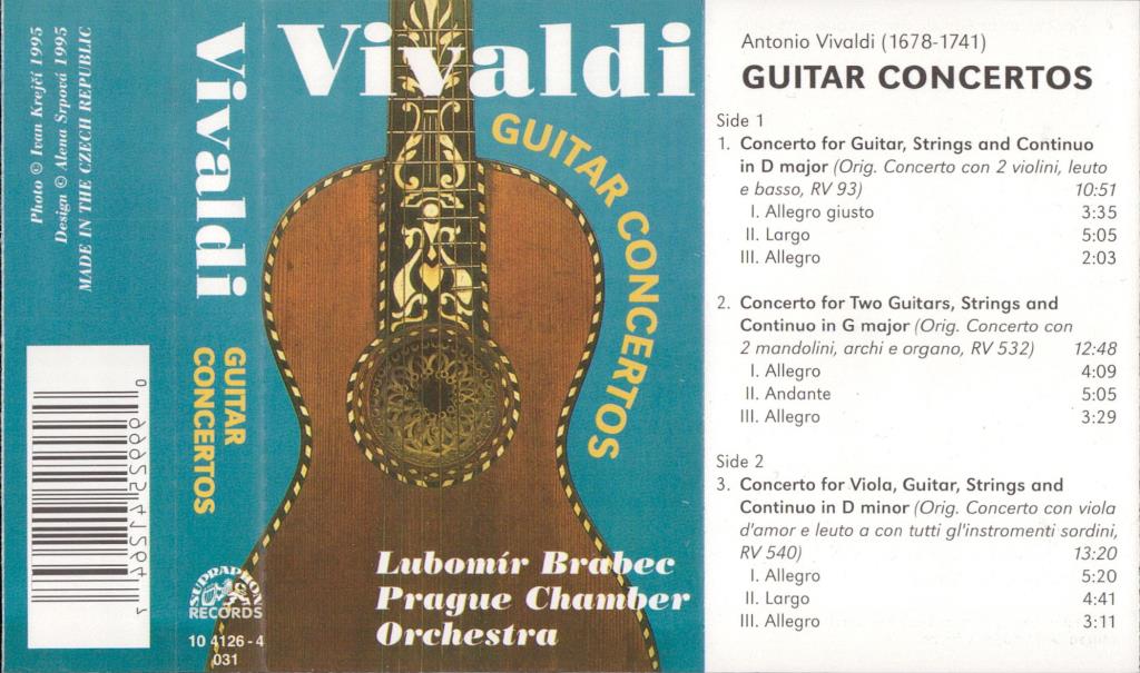 A. Vivaldi - Guitar concertos; 