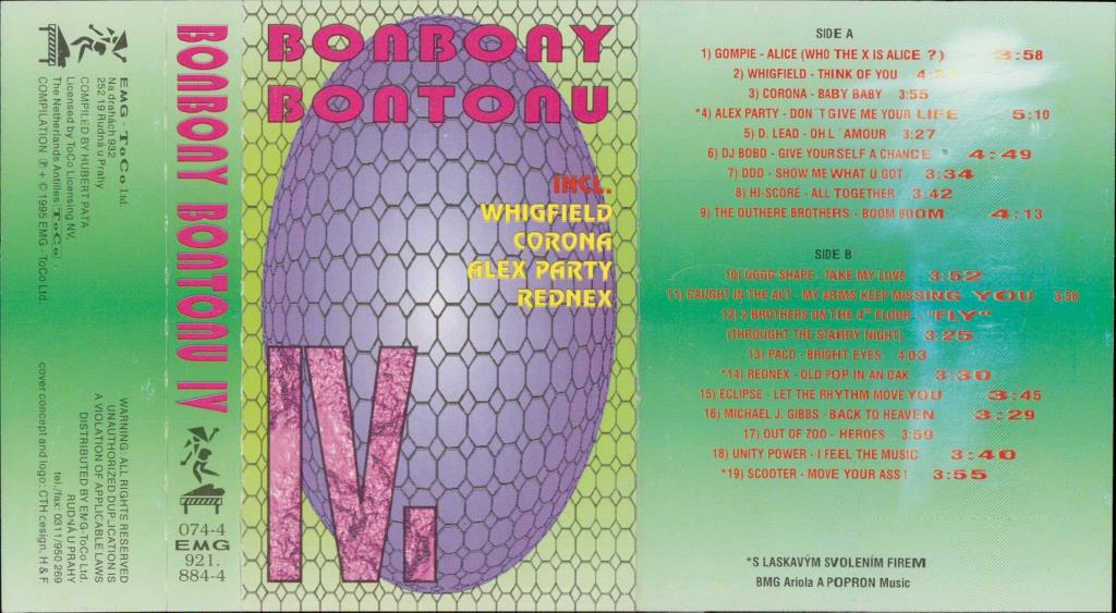 Mega dance - Bonbony bontonu IV.; 