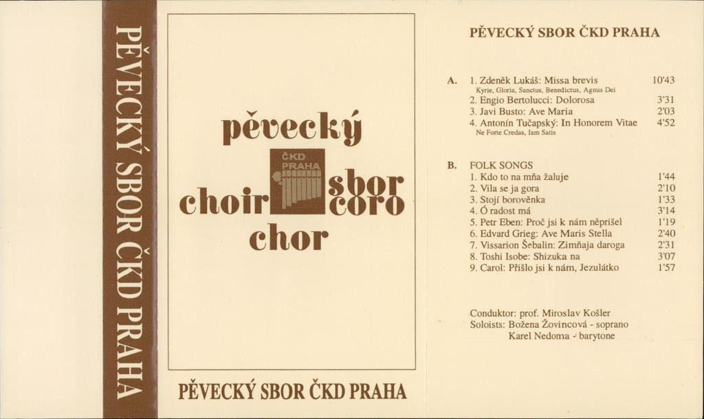 Pěvecký choir; 