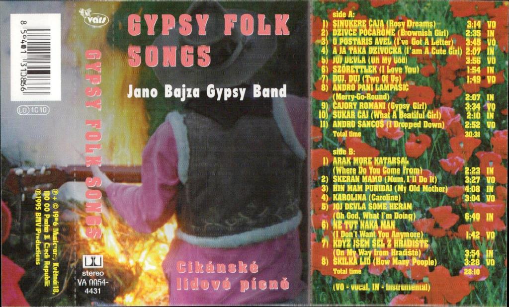 Gypsy Folk songs; 