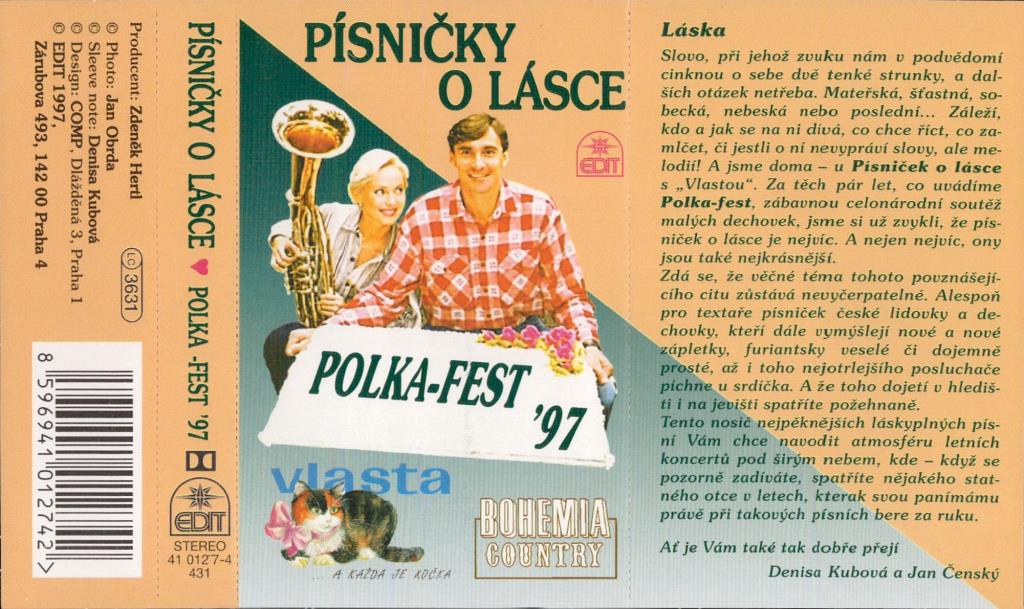 Písničky o lásce - Polka-fest '97; 