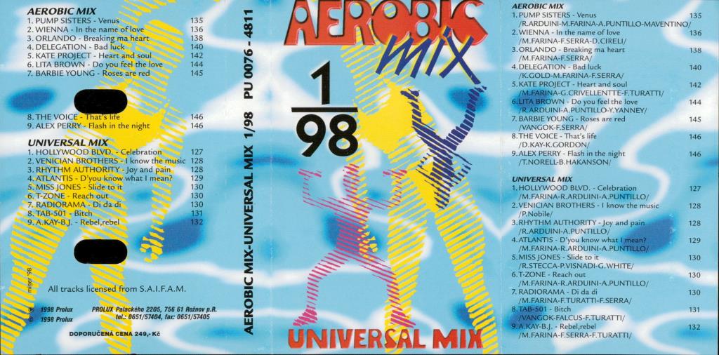 Aerobix mix 1/98; 