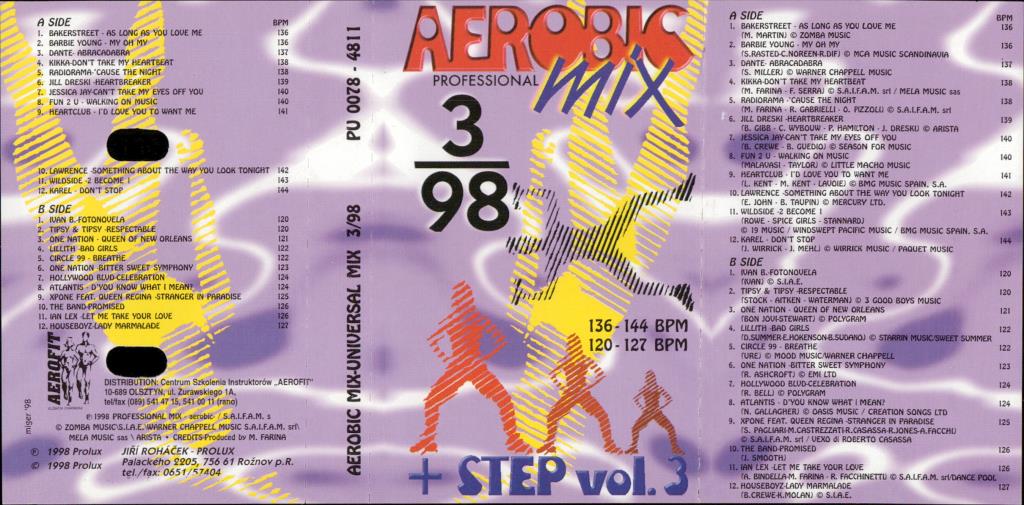 Aerobic mix 3/98; 