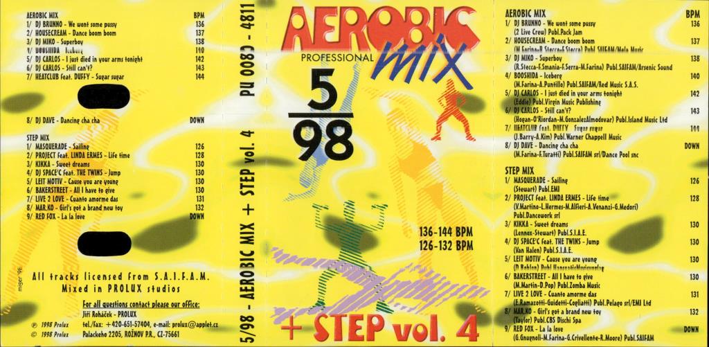 Aerobic mix 5/98; 