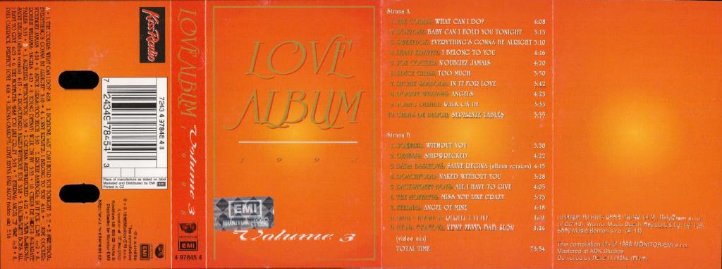Love album - Volume 3; 
