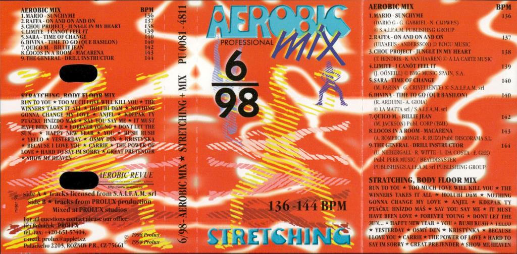 Aerobic mix 6/98; 