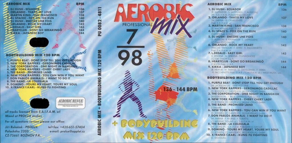 Aerobic mix 7/98; 