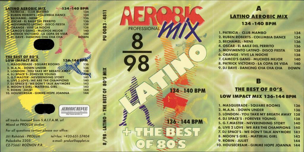 Aerobic mix 8/98; 