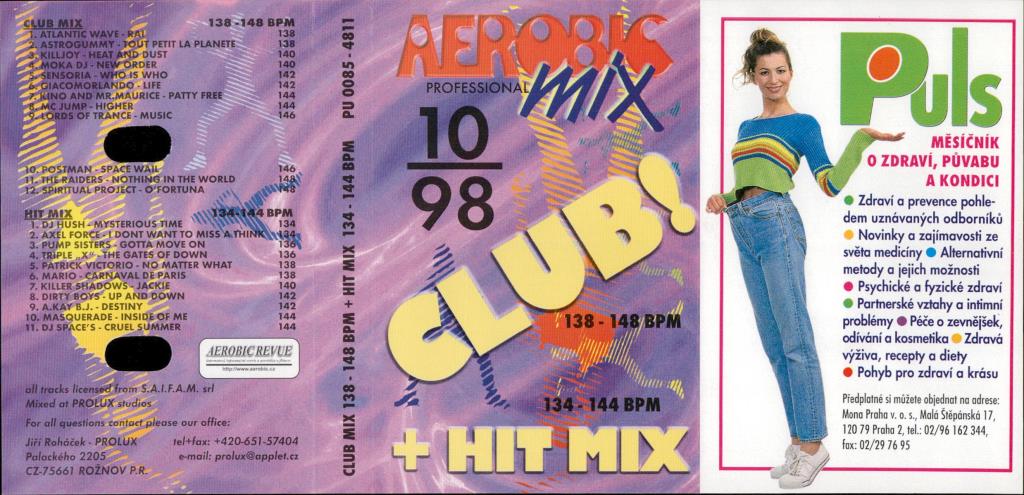 Aerobic mix 10/98; 