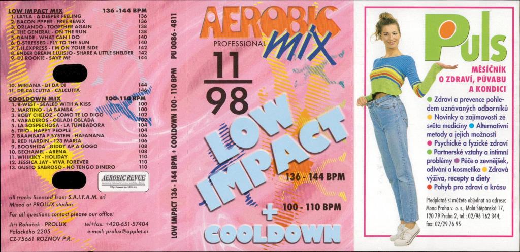 Aerobic mix 11/98; 