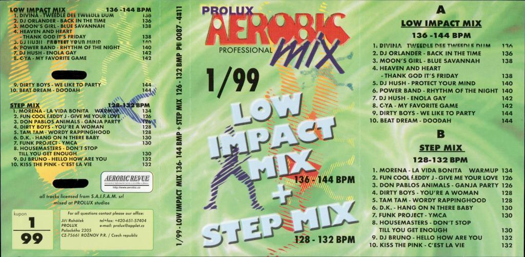 Aerobic mix 1/99; 
