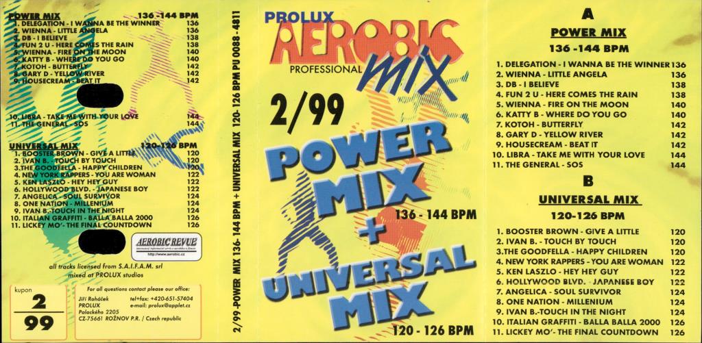 Aerobic mix 2/99; 