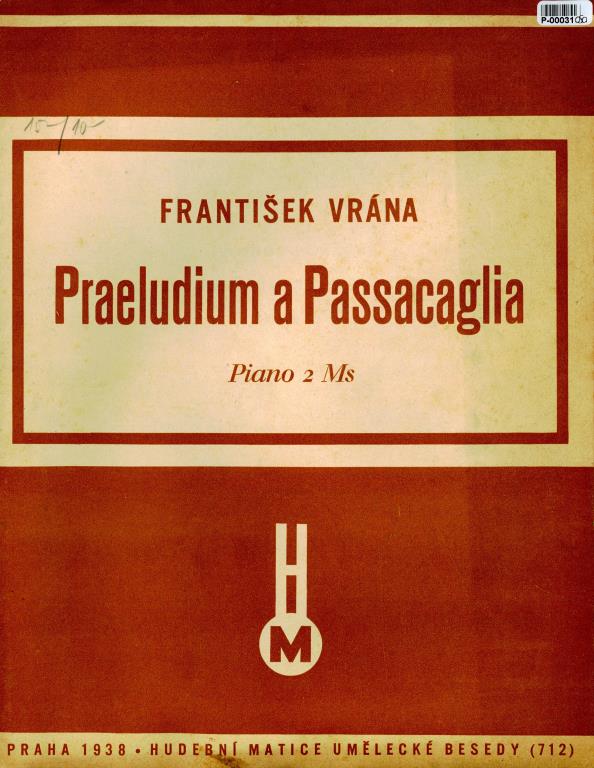 Preludium a Passacaglia