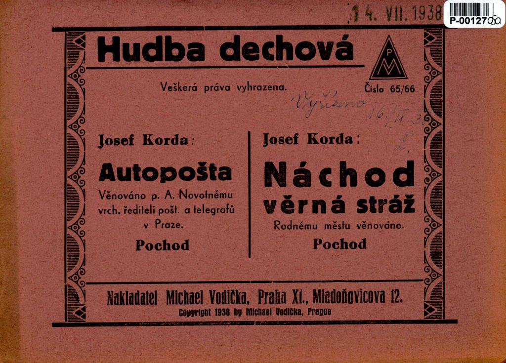 Hudba dechová 65/66