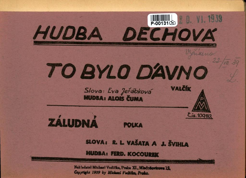 Hudba dechová 109-110