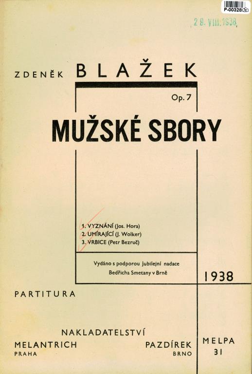 Mužské sbory