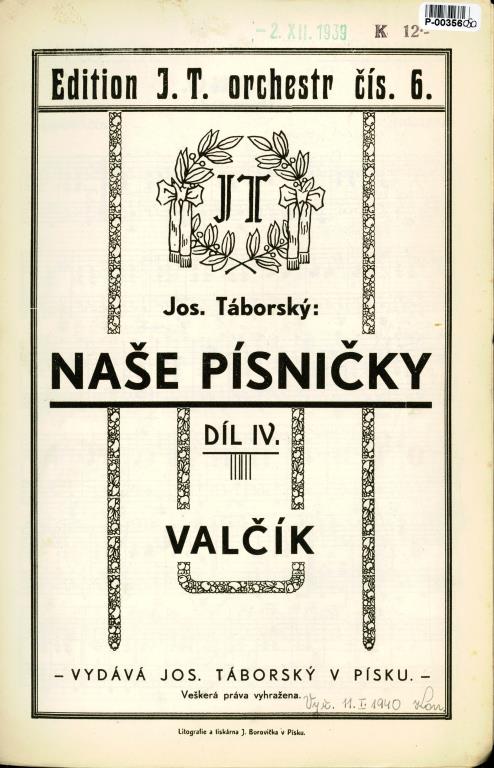 Naše písničky IV.