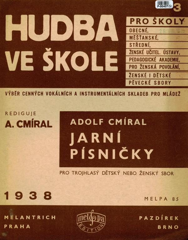 Hudba ve škole - Jarní písničky