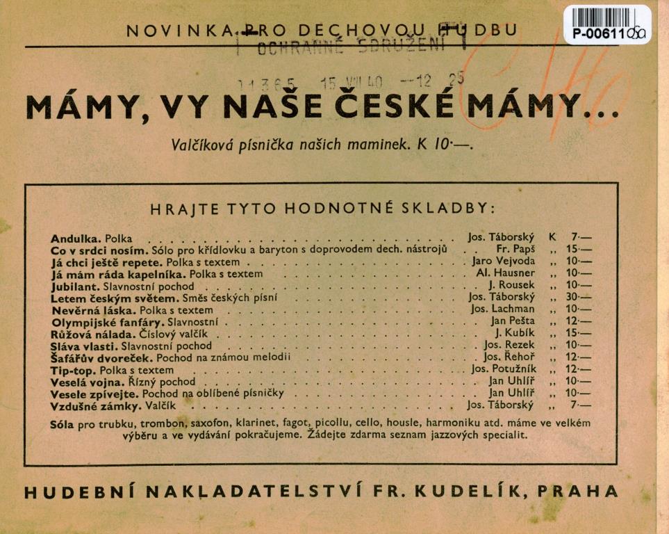 Mámy, vy naše české mámy