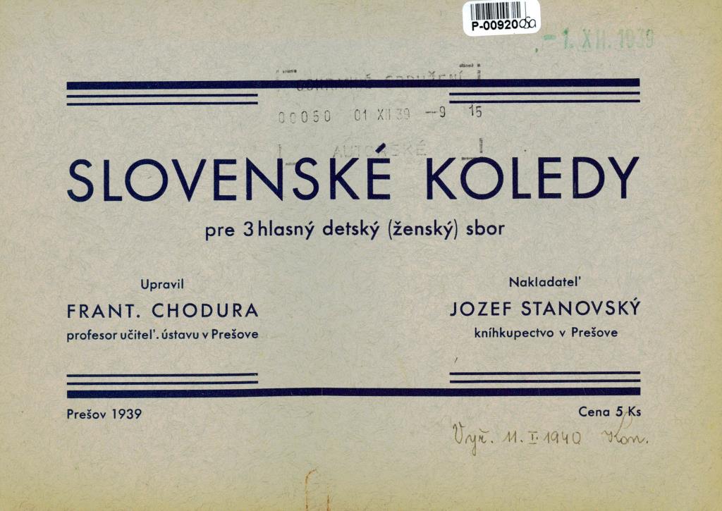 Slovenské koledy